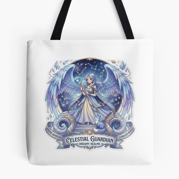 Item preview, Dreamy Celestial Guardian Sticker  designed and sold by Designertanya.
