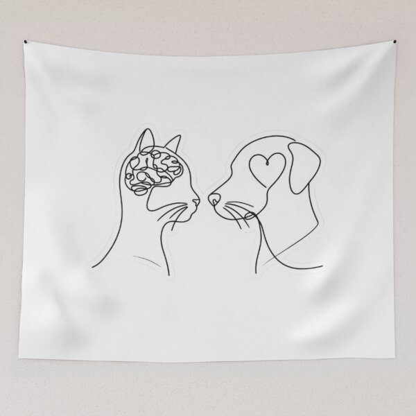 Item preview, brain vs. heart designed and sold by Snurly.