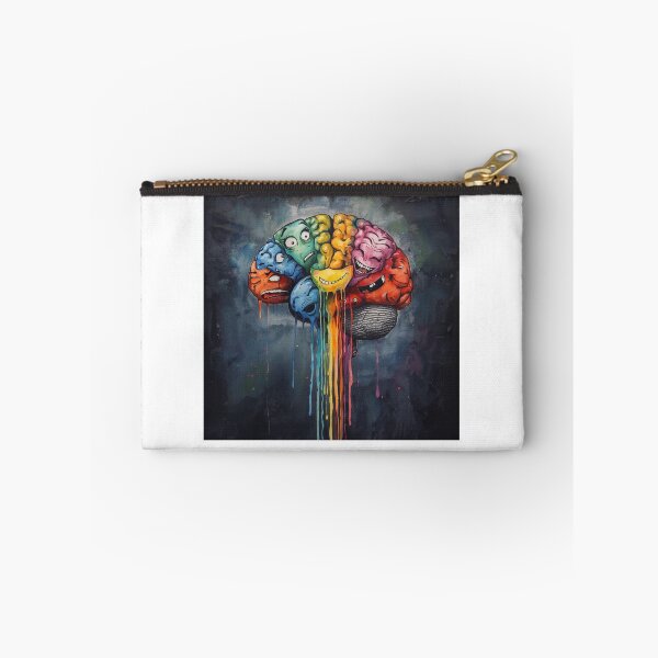 Item preview, Colorful Abstract Brain Art, Mental Health and Psychology Design designed and sold by Totally Mood .