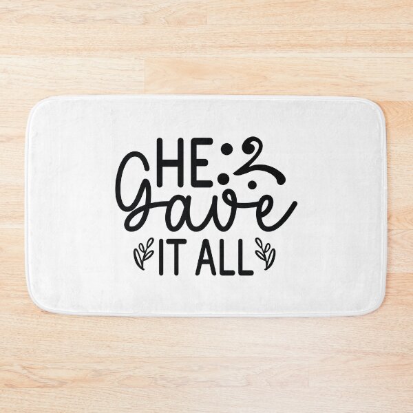 Item preview, He Gave It All - Easter Quotes Retro Vintage Aesthetic Cute Spring Religious Christian Faith Gift designed and sold by FuzionRaptor.