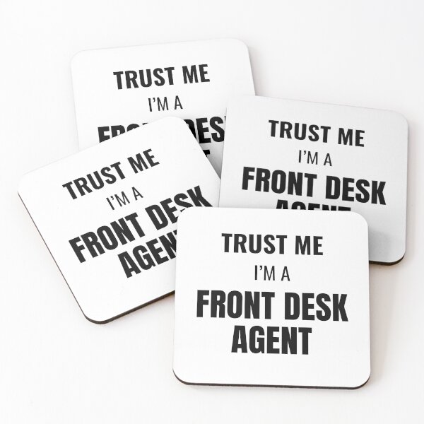 Item preview, Trust Me I'm a Front Desk Agent (Black) designed and sold by ShipCrewNation.