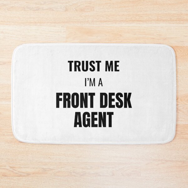Item preview, Trust Me I'm a Front Desk Agent (Black) designed and sold by ShipCrewNation.