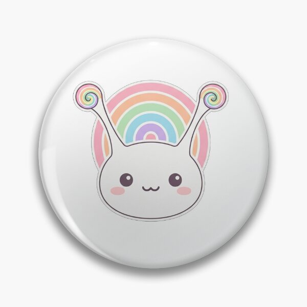 Item preview, Cute Kawaii Snail With Pastel Rainbow designed and sold by Owcomm.