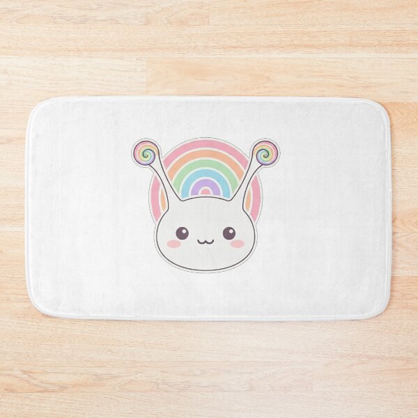 Item preview, Cute Kawaii Snail With Pastel Rainbow designed and sold by Owcomm.