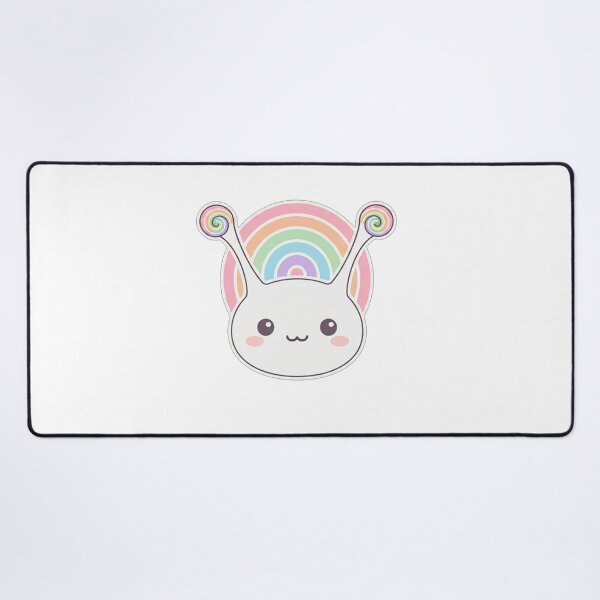 Item preview, Cute Kawaii Snail With Pastel Rainbow designed and sold by Owcomm.