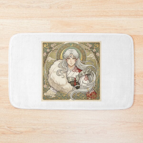 Item preview, Sesshoumaru in the Alphonse Mucha Style designed and sold by Solace Sparkles.