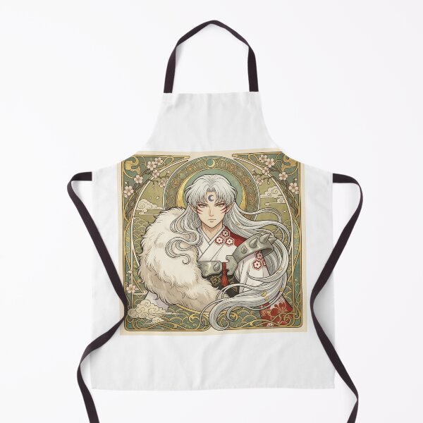 Item preview, Sesshoumaru in the Alphonse Mucha Style designed and sold by Solace Sparkles.
