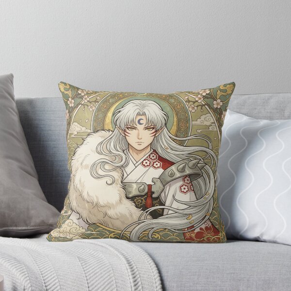 Item preview, Sesshoumaru al estilo de Alphonse Mucha designed and sold by Solace Sparkles.