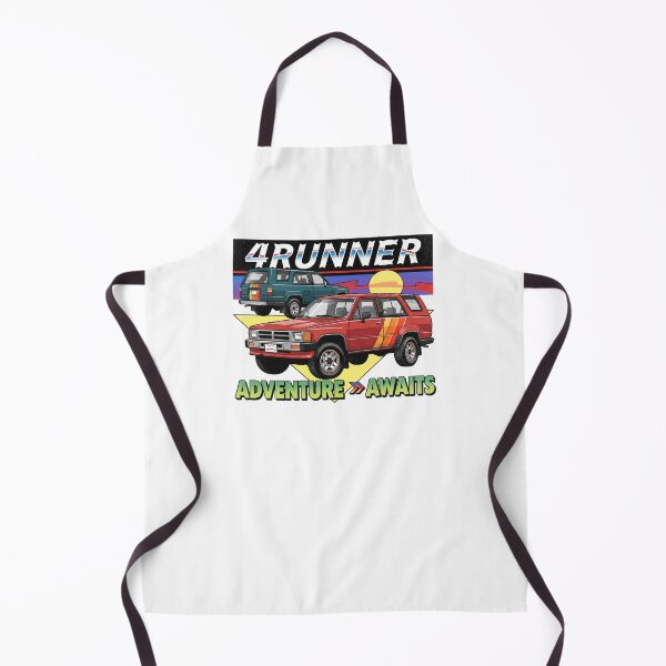 Item preview, Vintage style 1st Gen 4Runner Retro Sunset Offroad Adventure [White Shirt Only] designed and sold by Off-Road-Zone.