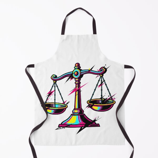 Item preview, Libra Scales Neon Grunge Splash Bold Pop Art Zodiac designed and sold by Zodiac Celestial Art.
