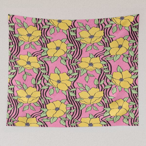 Item preview, Maximalist Single-Petal Rose - ff8fb7 designed and sold by knitetgantt.