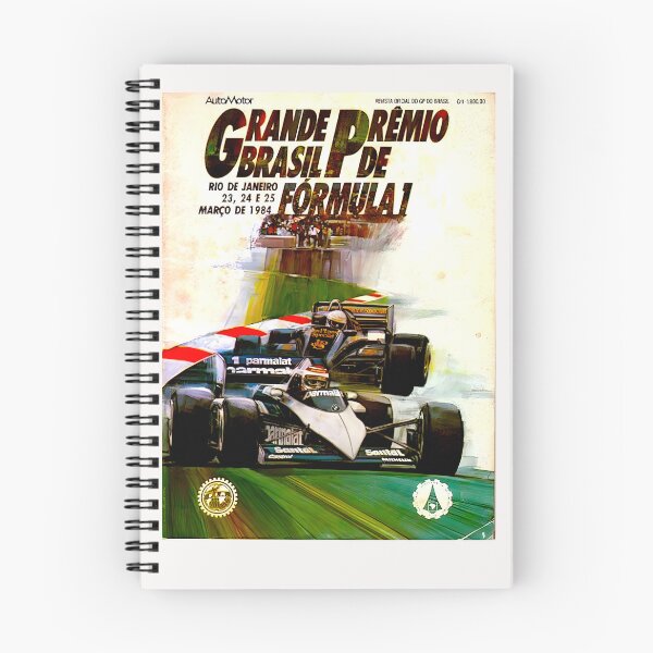 Item preview, Blast from the past art  F-1 in Rio 1984 designed and sold by Helios Be. Lavsh.