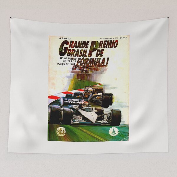 Item preview, Blast from the past art  F-1 in Rio 1984 designed and sold by Helios Be. Lavsh.