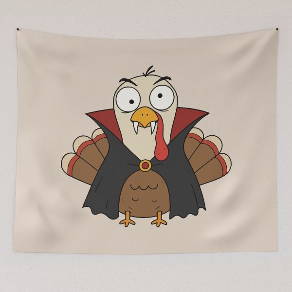 Item preview, Funny Turkey Face Halloween designed and sold by bihtti.