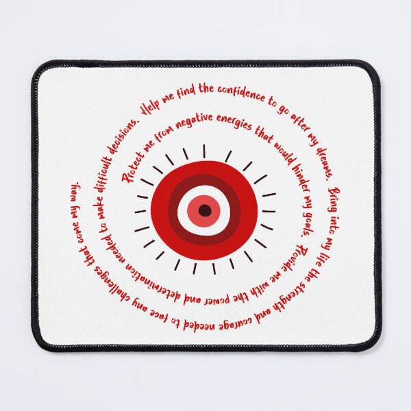 Item preview, Red Evil Eye - Protection from Fears & Anxiety designed and sold by TheThankfulTyne.