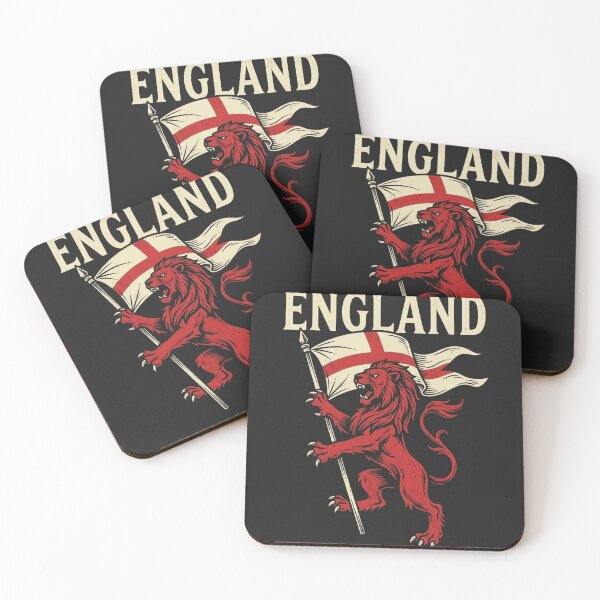 Item preview, Vintage England Football Red Lion Flag designed and sold by legendaryskins.