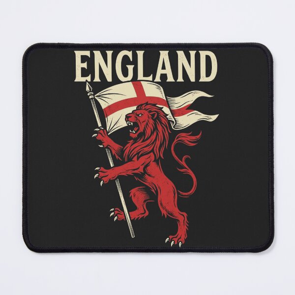 Item preview, Vintage England Football Red Lion Flag designed and sold by legendaryskins.