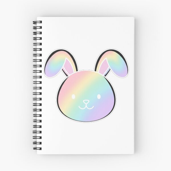 Item preview, Cute Pastel Rainbow Bunny Face designed and sold by Owcomm.