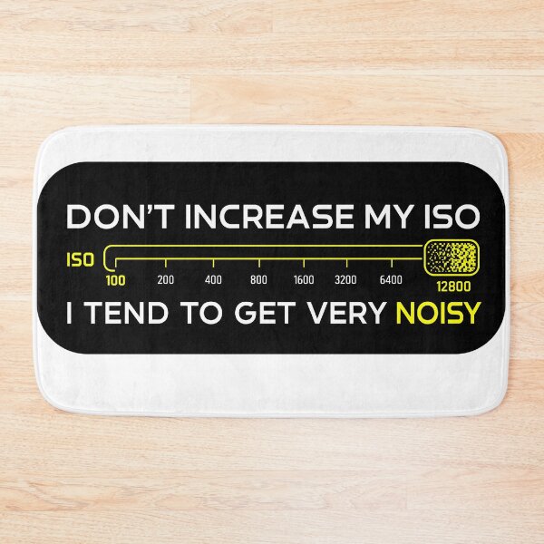 Item preview, High Iso is Noisy designed and sold by DogArtGallery.