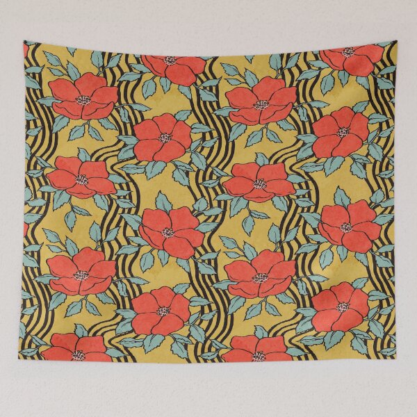Item preview, Maximalist Single-Petal Rose - dbb552 designed and sold by knitetgantt.