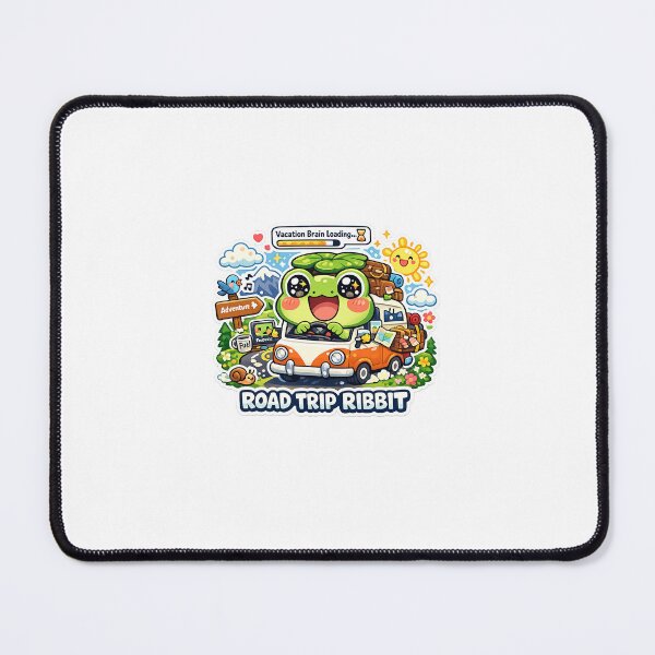 Item preview, Cute Kawaii Frog Road Trip Sticker designed and sold by Cozy404Lab.