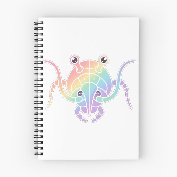 Item preview, Cute Pastel Rainbow Alien Sea Creature designed and sold by Owcomm.