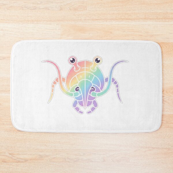 Item preview, Cute Pastel Rainbow Alien Sea Creature designed and sold by Owcomm.