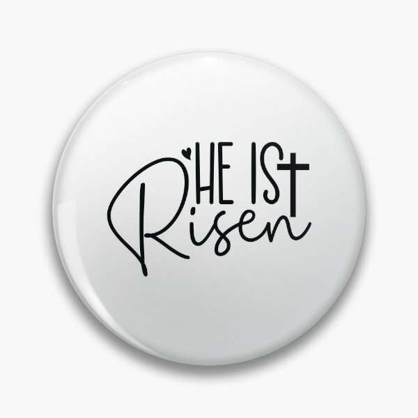 Item preview, He Is Risen - Easter Quotes Retro Vintage Aesthetic Cute Spring Religious Christian Faith Best Gift designed and sold by FuzionRaptor.