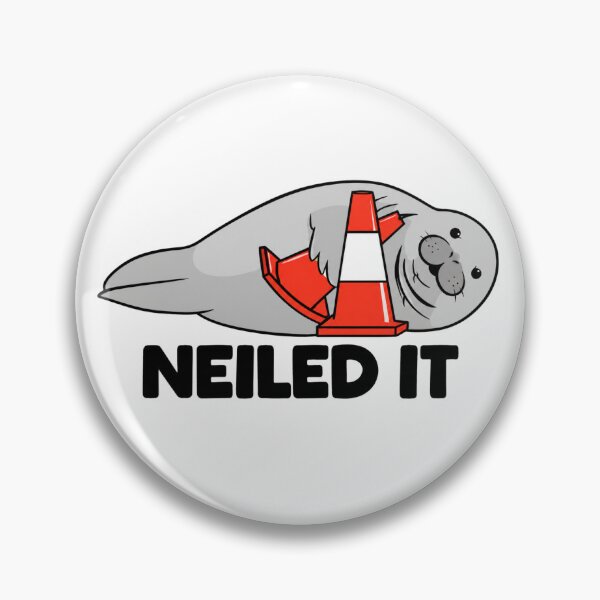 Item preview, Neiled It Neil the seal designed and sold by CoquetteGoose.
