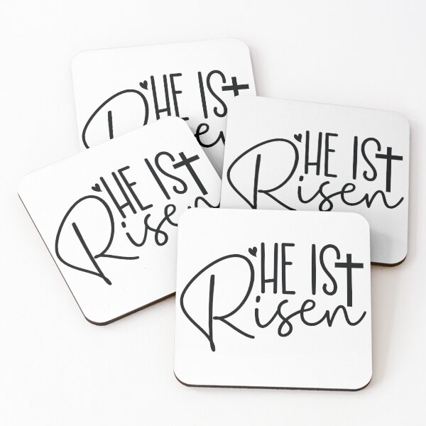 Item preview, He Is Risen - Easter Quotes Retro Vintage Aesthetic Cute Spring Religious Christian Faith Best Gift designed and sold by FuzionRaptor.