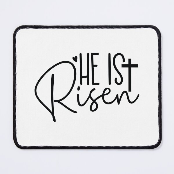 Item preview, He Is Risen - Easter Quotes Retro Vintage Aesthetic Cute Spring Religious Christian Faith Best Gift designed and sold by FuzionRaptor.