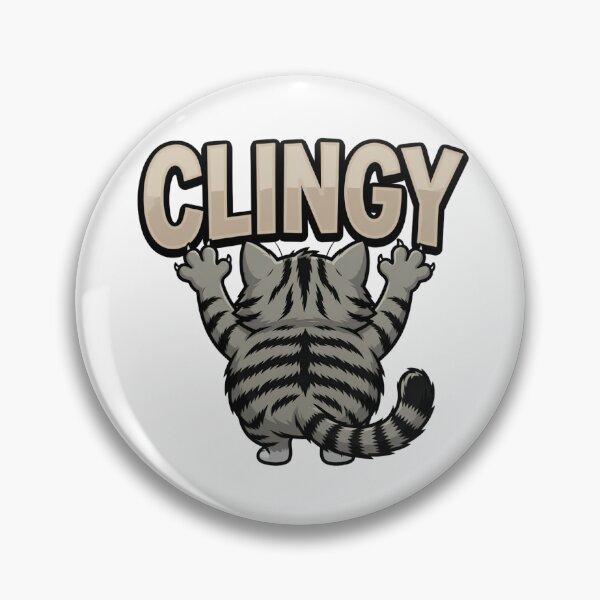 Item preview, Clingy Cat Funny Graphic Design designed and sold by TshirtsOnline-.