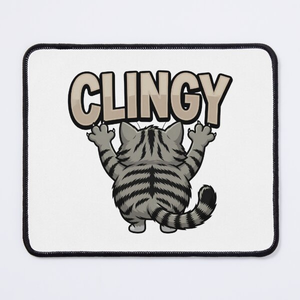 Item preview, Clingy Cat Funny Graphic Design designed and sold by TshirtsOnline-.
