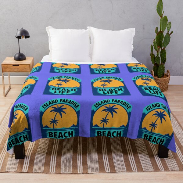Item preview, Island Paradise Beach Life | Retro Tropical 80s Design designed and sold by AstronautMerch.