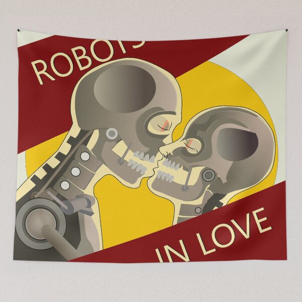 Item preview, Robots enamorados designed and sold by KoZmiKTs.