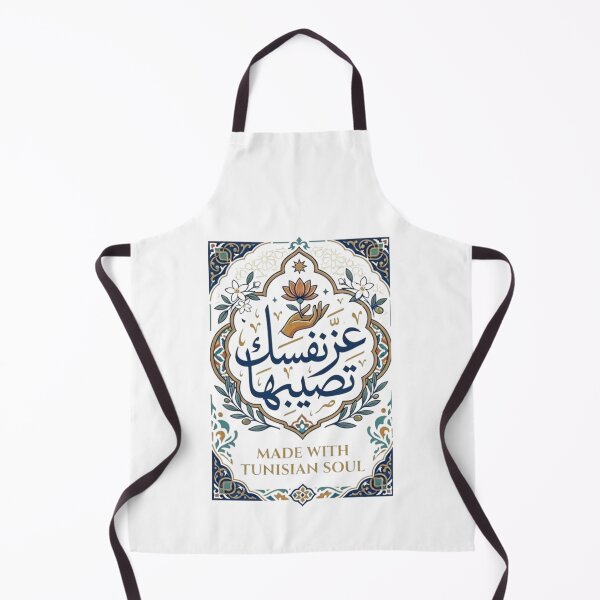 Item preview, Tunisian Soul - عز نفسك تصيبها Vintage Calligraphy designed and sold by Salma.Store.