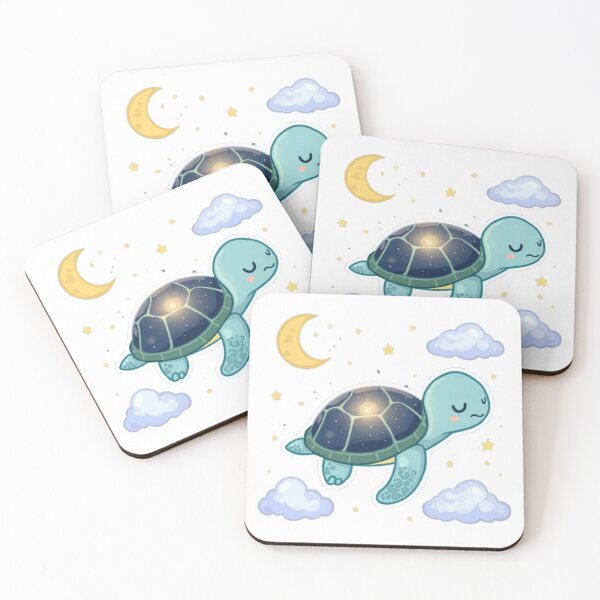 Item preview, Dreamy Celestial Turtle Sticker | Magical Cosmic Sea Turtle designed and sold by Stylestickers55.