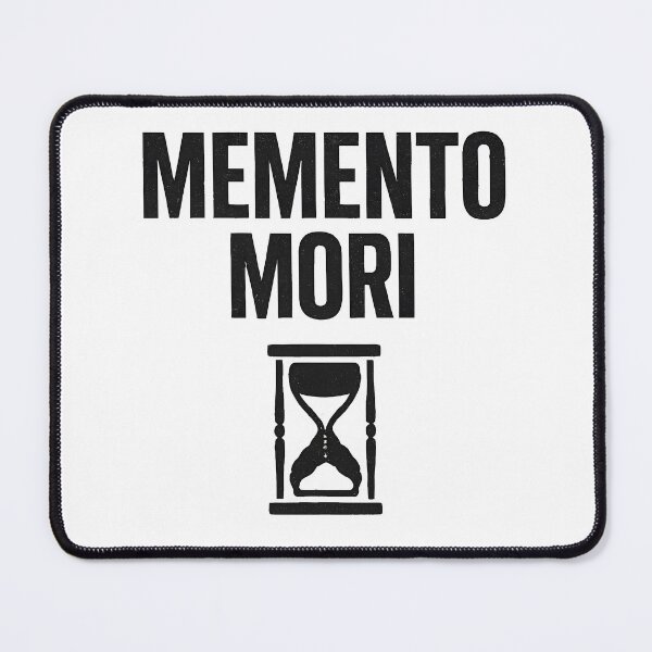 Item preview, Memento Mori Minimal Stoic Quote Shirt Death Reminder (Black Font) designed and sold by TshirtsLabs.