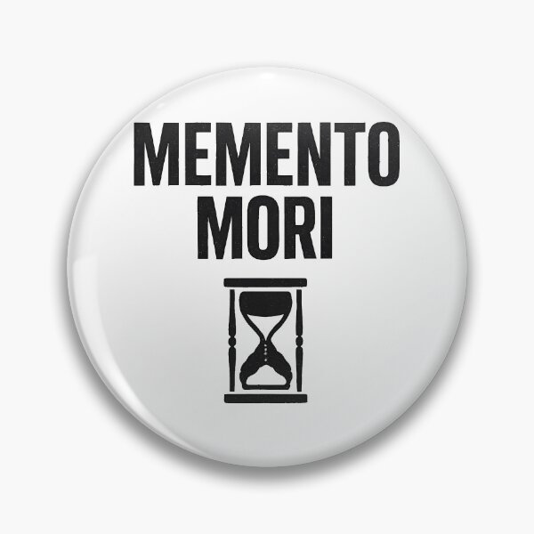 Item preview, Memento Mori Minimal Stoic Quote Shirt Death Reminder (Black Font) designed and sold by TshirtsLabs.