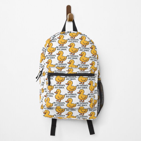 Item preview, No Thoughts Just Quack Funny Duck Meme Cute Minimalist Design designed and sold by KAM-KAM-STORE.