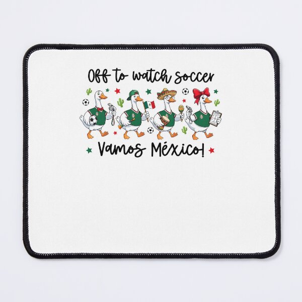 Item preview, Off To Watch Soccer Vamos Mexico Funny Futbol Goose Soccer Fan designed and sold by nojany.