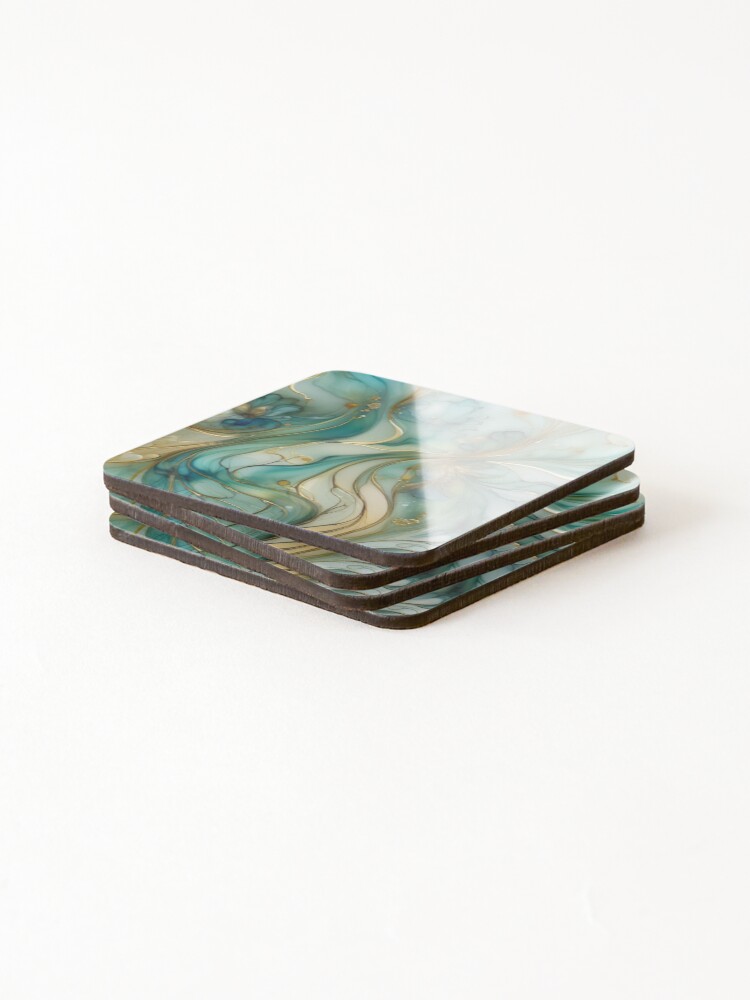 Thumbnail 4 of 5, Coasters (Set of 4), Cryptic Riddle designed and sold by Artfalaxy.