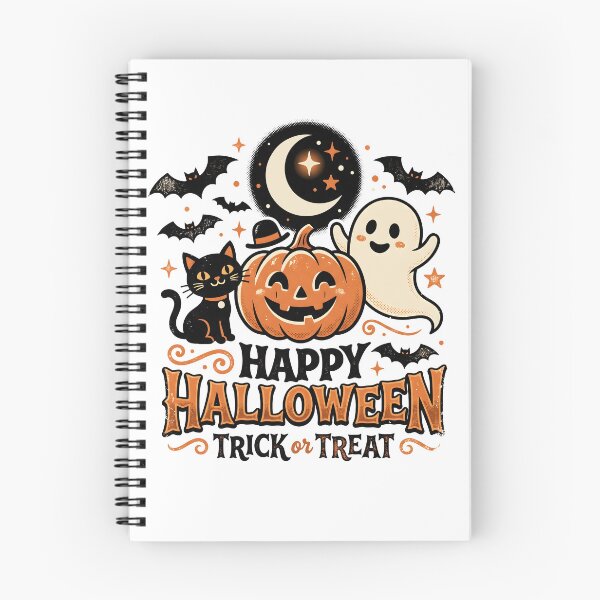 Item preview, Retro Halloween Pumpkin Ghost Vintage Spooky Season Design designed and sold by fawzimorsy.