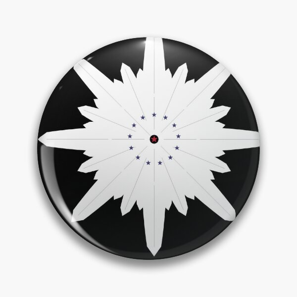 Item preview, USA Star Flower White Silhouette – Patriotic Design for Dark Shirts designed and sold by Igrowlab254.
