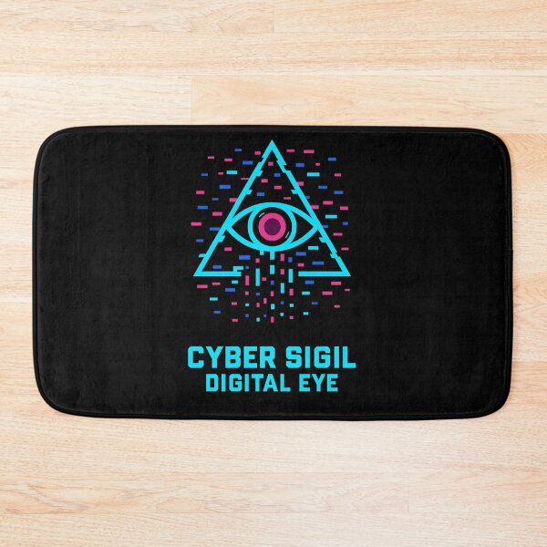 Item preview, Digital Cyber Sigil – Glitch Glyph Symbol designed and sold by JupiterGlitchEmpire.