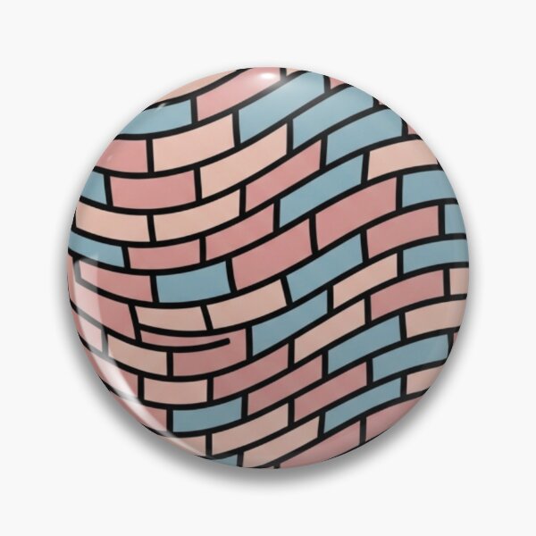Item preview, Hypnotic Pastel Brick Wave: Trippy Geometric Art designed and sold by Dzblack.