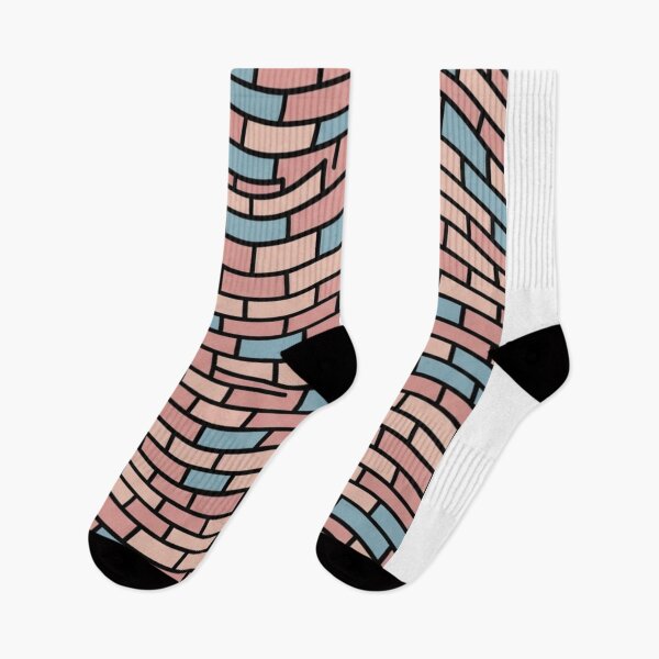 Item preview, Hypnotic Pastel Brick Wave: Trippy Geometric Art designed and sold by Dzblack.