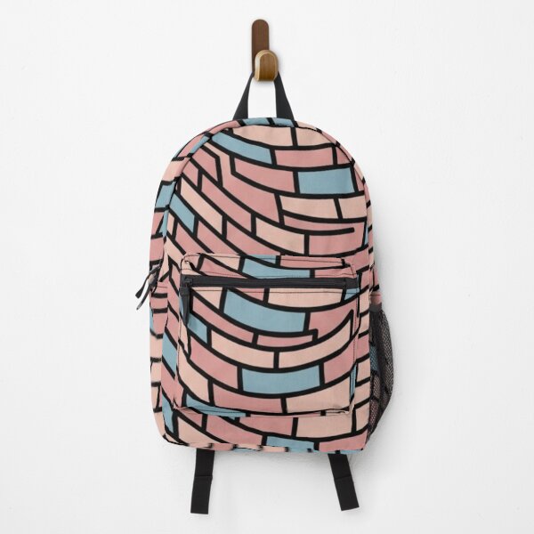 Item preview, Hypnotic Pastel Brick Wave: Trippy Geometric Art designed and sold by Dzblack.