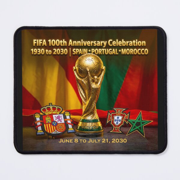 Item preview, FIFA 100th ANNIVERSARY CELEBRATION - June 8 to July 21, 2030 - SPAIN - PORTUGAL - MOROCCO designed and sold by DBM Photo Art 1.
