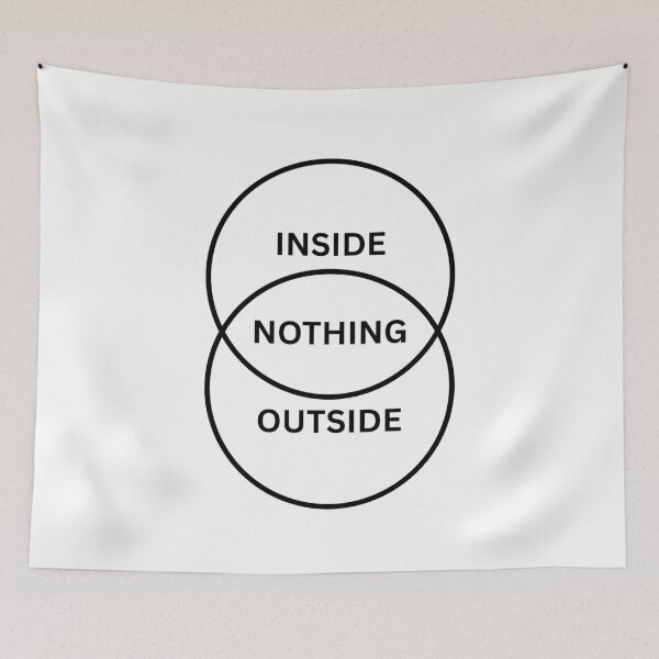 Item preview, Nothing on the Inside Nothing on the Outside designed and sold by SWETA HALDER.